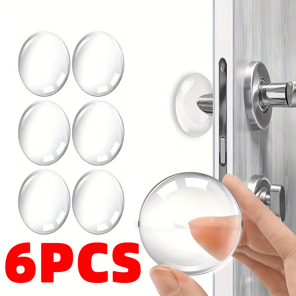 Furniture Hardware Products - Silicone Soft Rubber Anti-Collision Wall Sticker