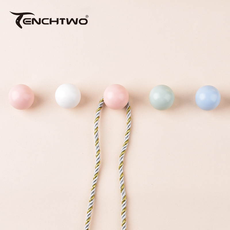 Round Ceramic Hook Clothes Han – Furniture Hardware Products recenzja i cena