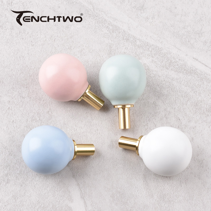 Round Ceramic Hook Clothes Han – Furniture Hardware Products recenzja i cena