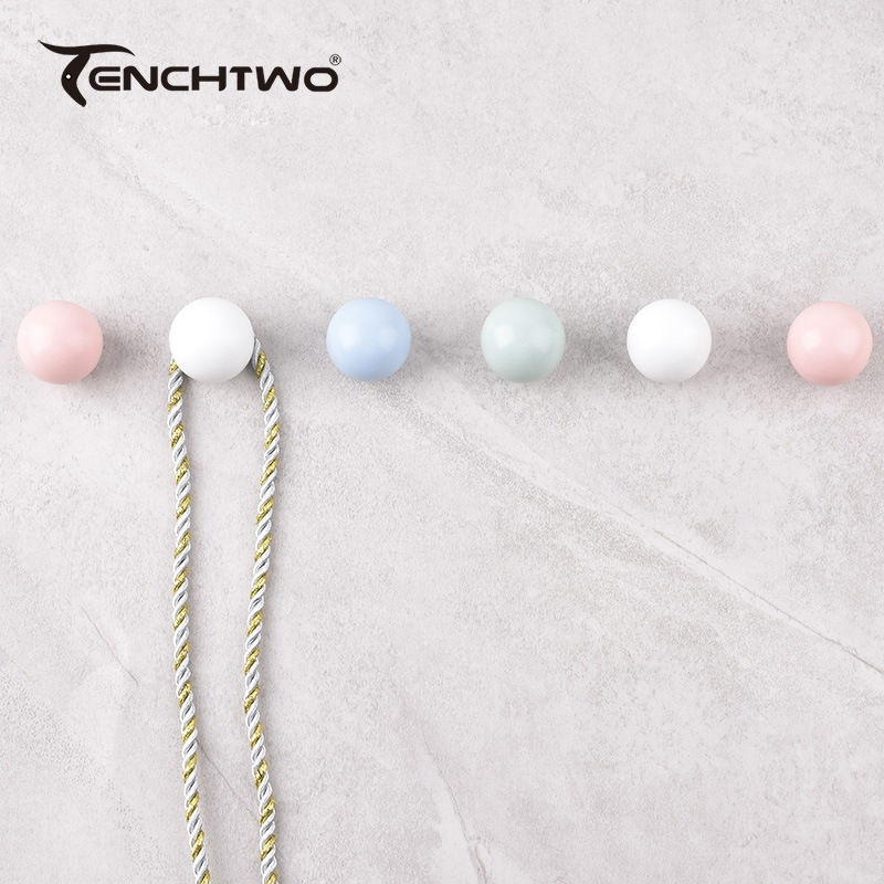 Round Ceramic Hook Clothes Han – Furniture Hardware Products recenzja i cena