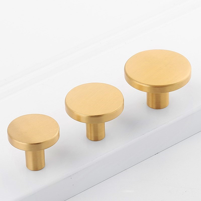 Round Brass Kitchen Cabinet Dr – Furniture Hardware Products recenzja i cena