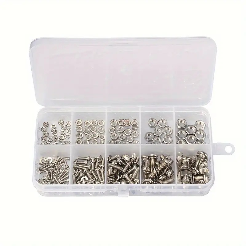 320PCS Hex Nuts & Bolts Set M2 – Furniture Home Hardware recenzja i cena