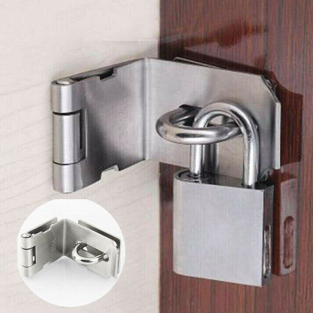 90 Degree Padlock Hasp Door Cl – Barrel Bolt Slide recenzja i cena