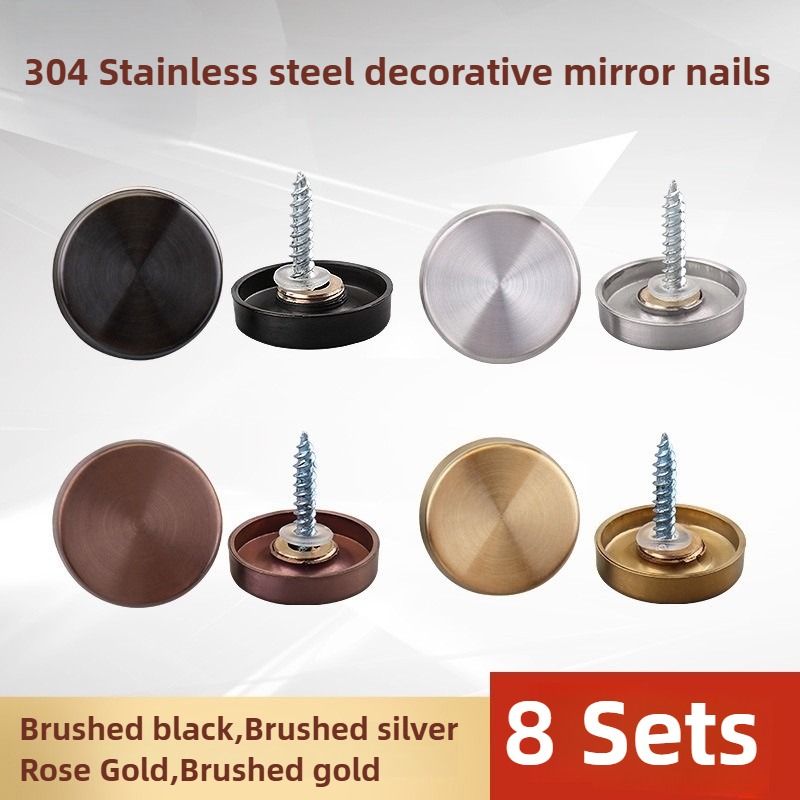 8 Sets 16-40mm Mirror Fastener – Furniture Hardware Fasteners recenzja i cena