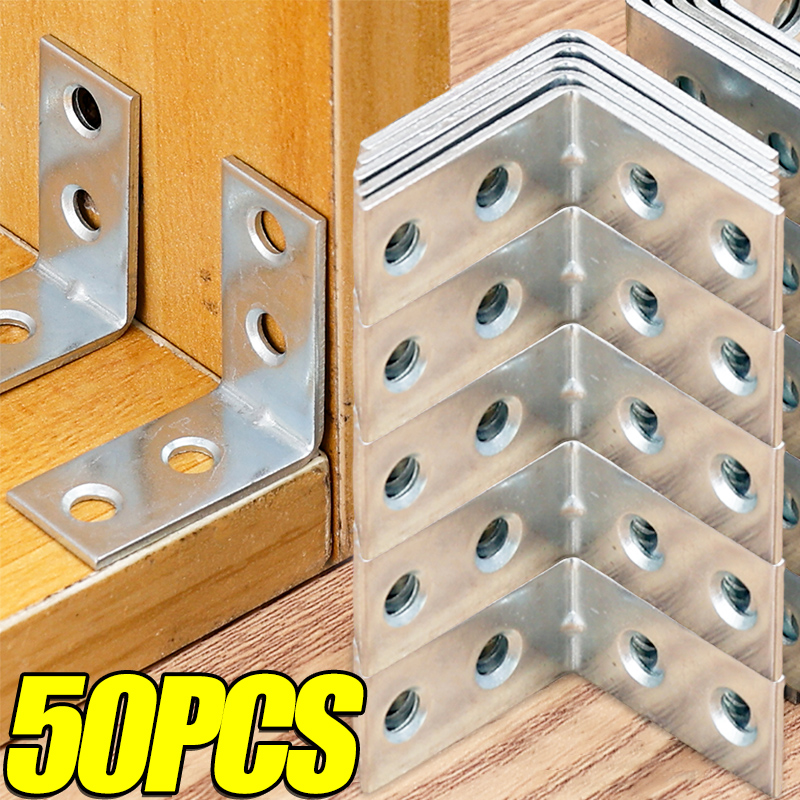 90° Corner Brackets L Joint Br – Furniture Hardware Fasteners recenzja i cena