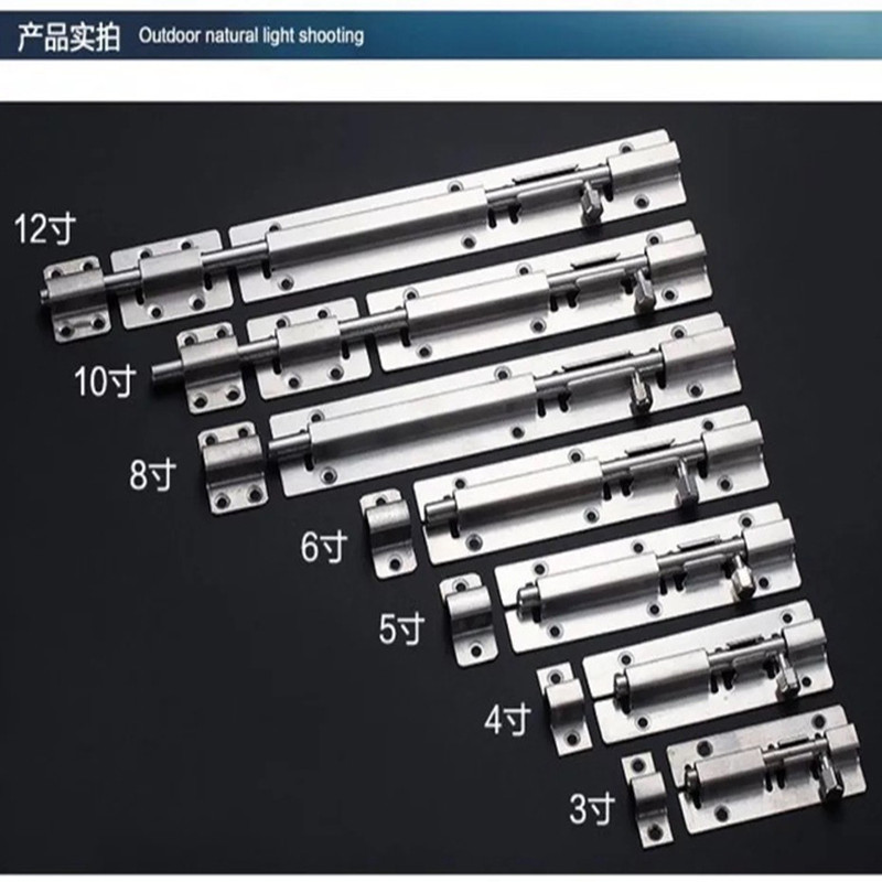 1Pc 3/4/5 Inch Long Silver Sta – Barrel Bolt Slide recenzja i cena