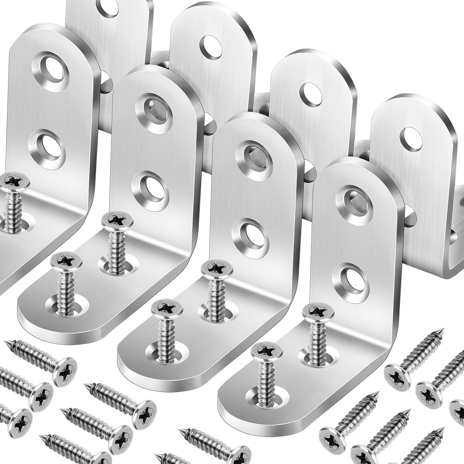 1/20pc Right Angle Bracket wit – Furniture Hardware Fasteners recenzja i cena