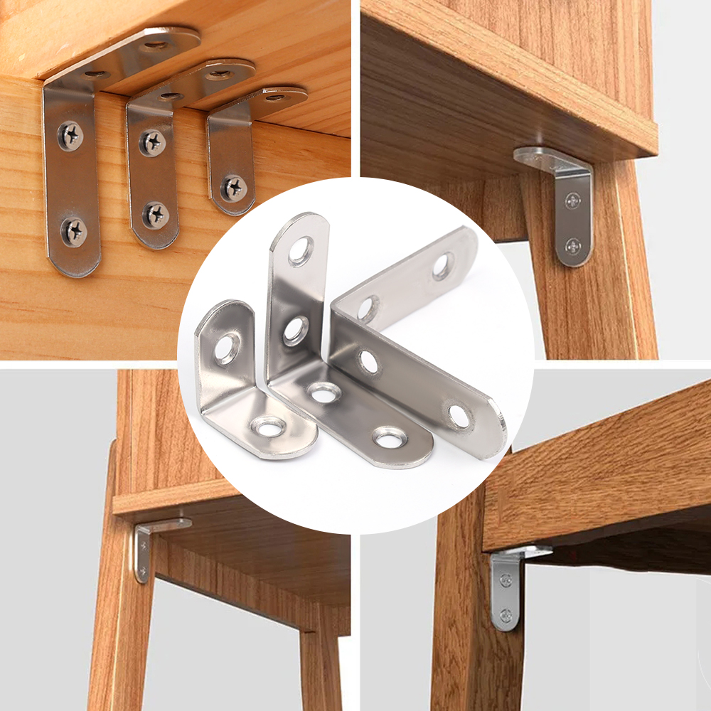1/20pc Right Angle Bracket wit – Furniture Hardware Fasteners recenzja i cena