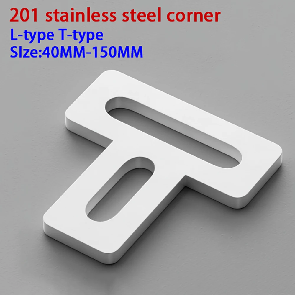 White Stainless Steel L/T Type – Furniture Hardware Types recenzja i cena