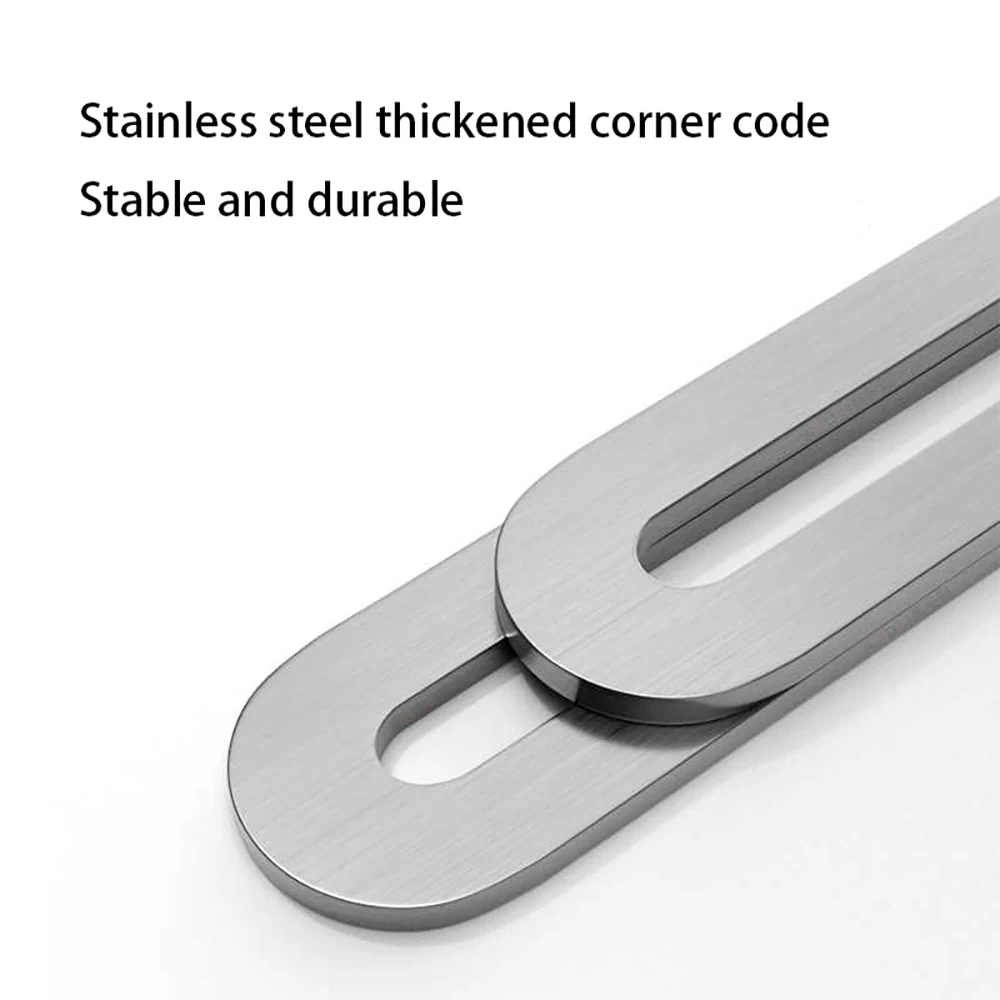 White Stainless Steel L/T Type – Furniture Hardware Types recenzja i cena