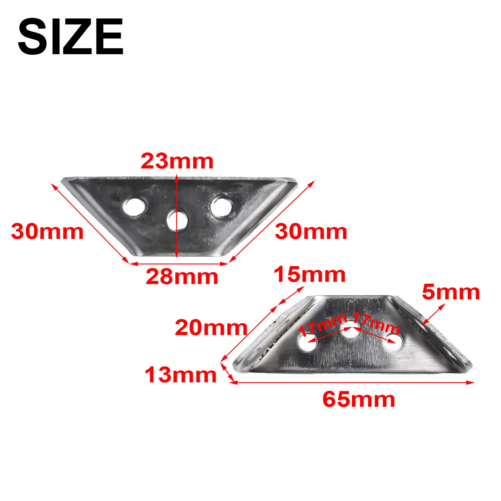 2/4PCS Stainless Steel Angle C – Furniture Hardware Fasteners recenzja i cena