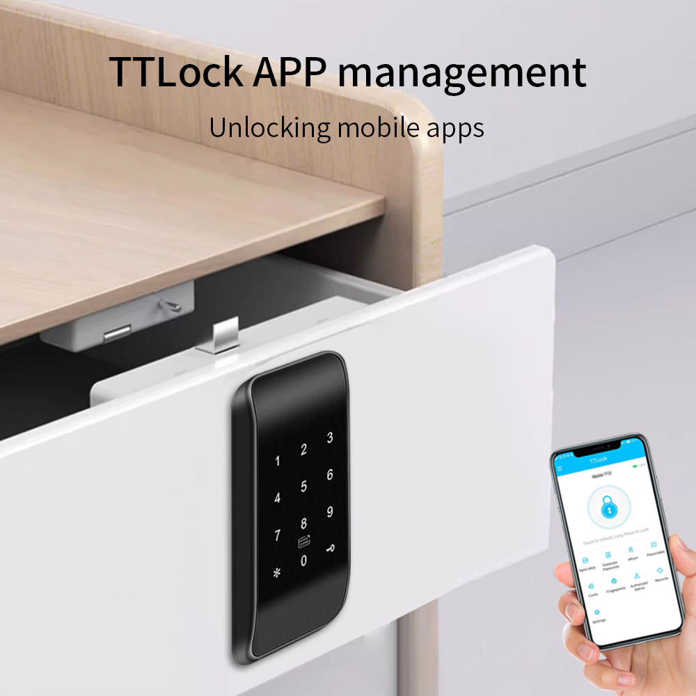 TTLOCK 13.56Mhz Fingerprint Dr – Furniture Hardware Products recenzja i cena