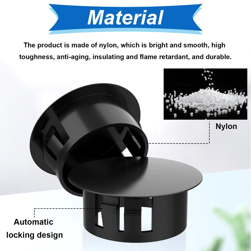 135pcs Black Cover Screw-type  – Furniture Hardware Types recenzja i cena