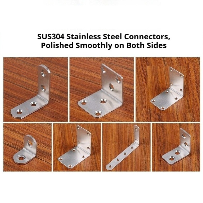 1PCS 304 Stainless Steel Angle – Furniture Hardware Fasteners recenzja i cena