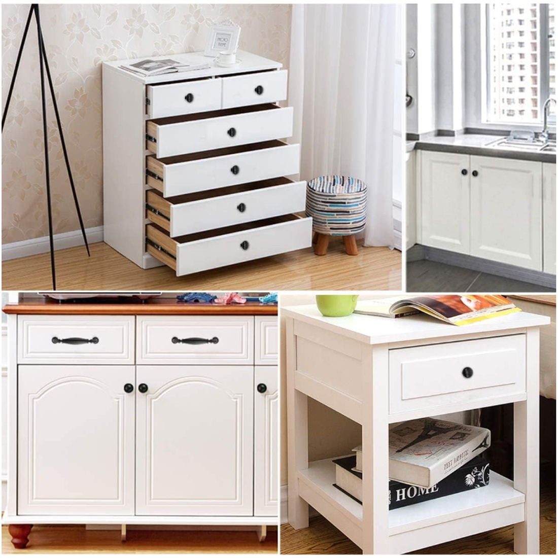 5PCS Aluminum  Kitchen Cupboar – Furniture Hardware Products recenzja i cena