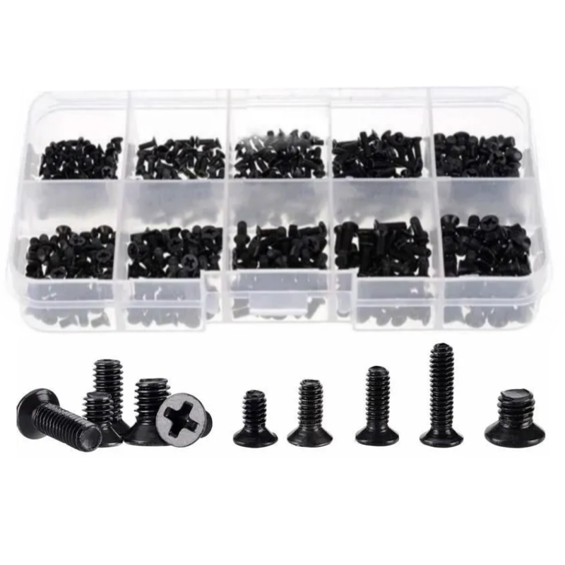 500pcs Black Screws and Screwd – Furniture Hardware Types recenzja i cena