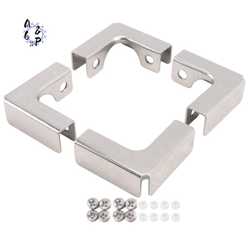 A68P-4Pcs L Type Glass Fixing  – Furniture Hardware Types recenzja i cena