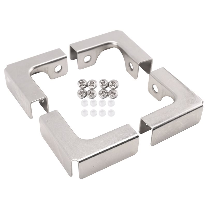 A68P-4Pcs L Type Glass Fixing  – Furniture Hardware Types recenzja i cena