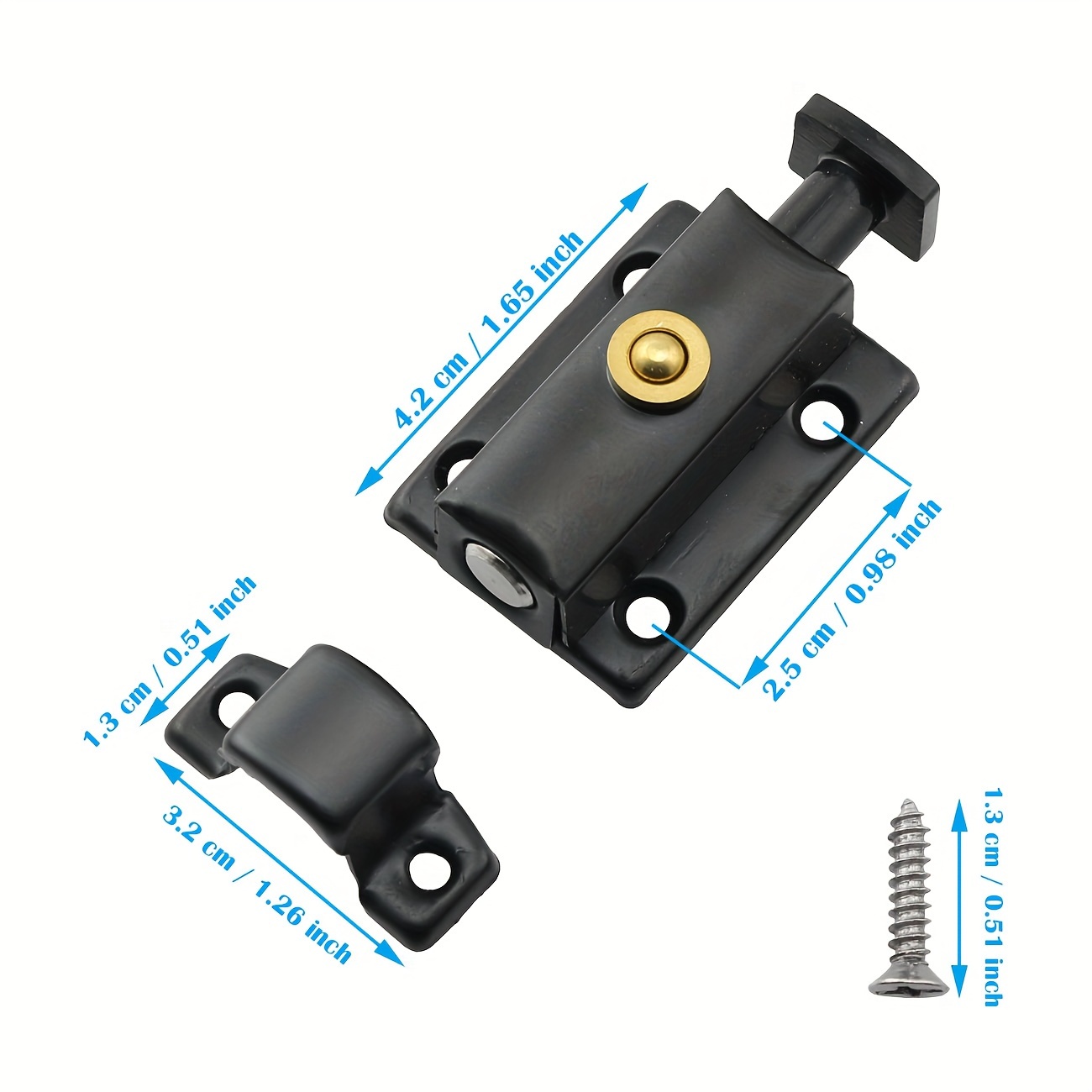 Gate Latches Stainless Steel A – Barrel Bolt Slide recenzja i cena