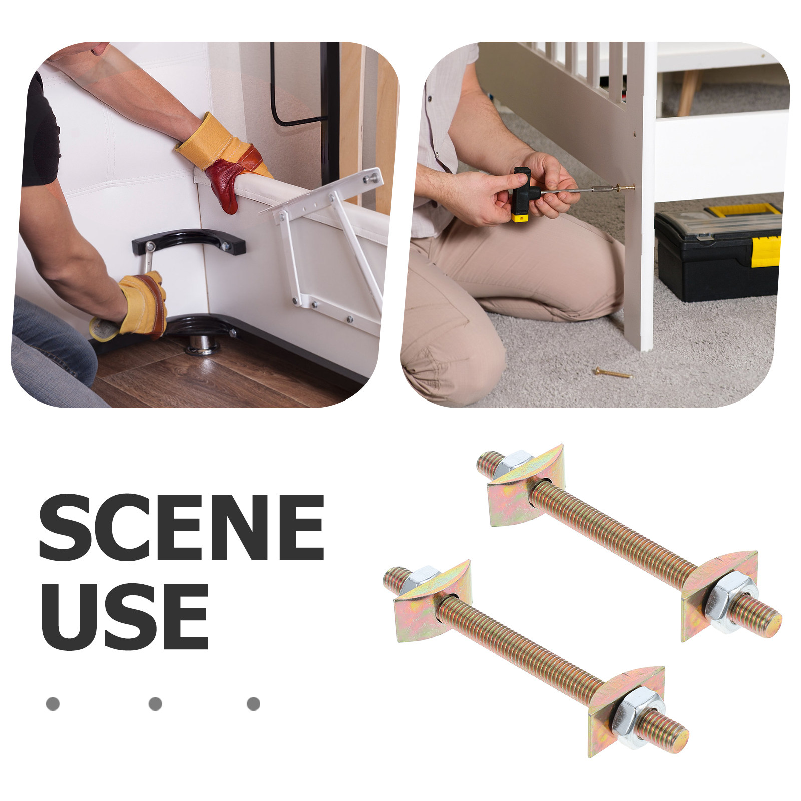 8Pcs Heavy Duty Bed Frame Corn – Furniture Hardware Fasteners recenzja i cena